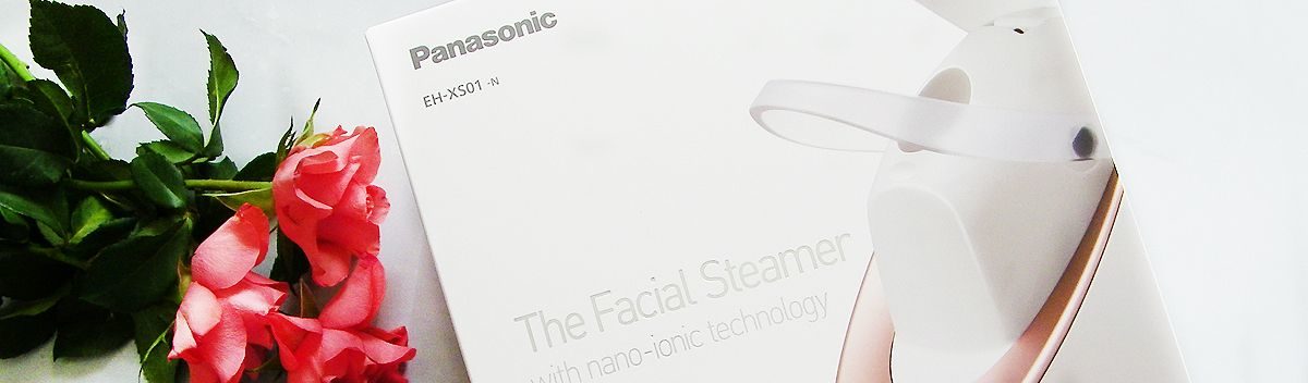Wellnessbehandlung und Gesichtsreiniung mit dem Panasonic Ionen-Steamer EH-XS01