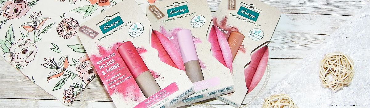 Kneipp farbige Lippenpflegestifte